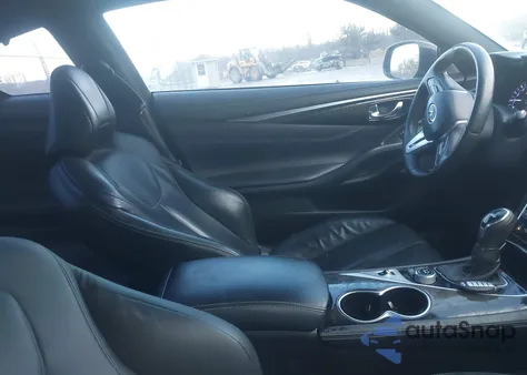 2017 Infiniti Q60 3.0T Premium from USA, damaged, VIN JN1EV7EK9HM360577